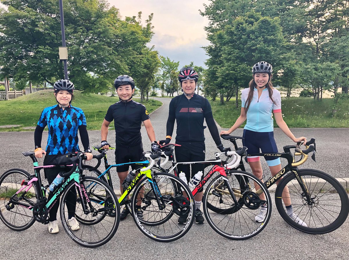 野島裕史 スゲー S1neoが４台 S1neo 山中湖サイクリングファンツアー