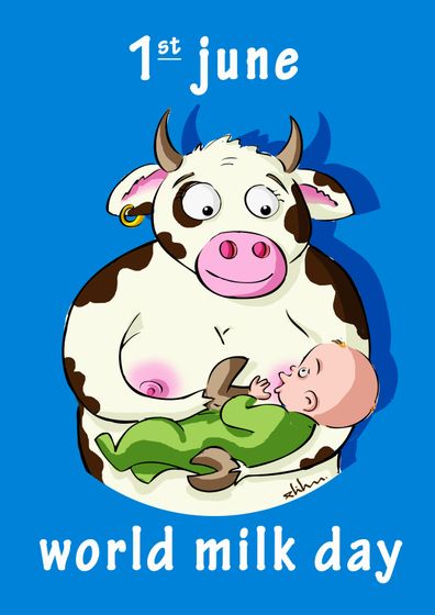 fatimasanabibi's tweet photo. #worldMilkDay  . https://t.co/XsJvUn3xrT
