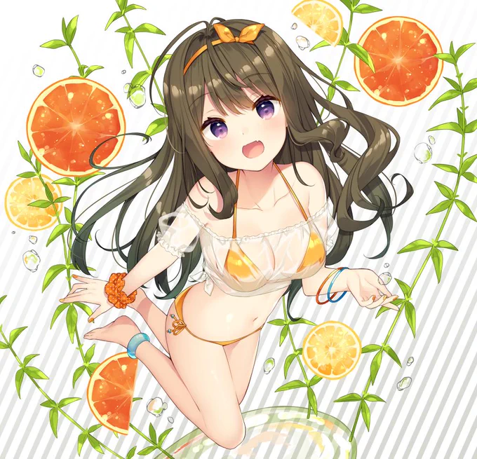 #気温が高いので気が早いが水着絵が見たい 