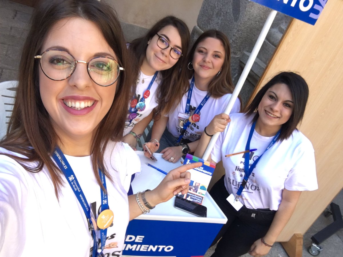 Equipo listo 👌🏼👌🏼#OpendayUAH19 #EmprendimientoUAH