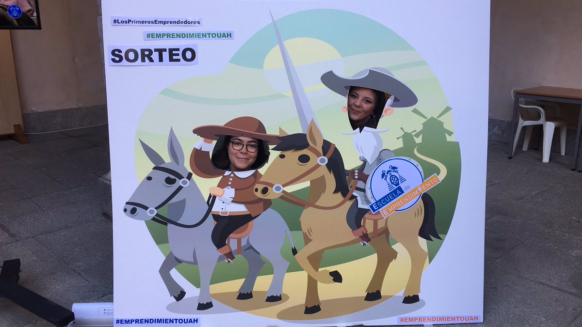 #sorteo #OpendayUAH19 #EmprendimientoUAH #photocall