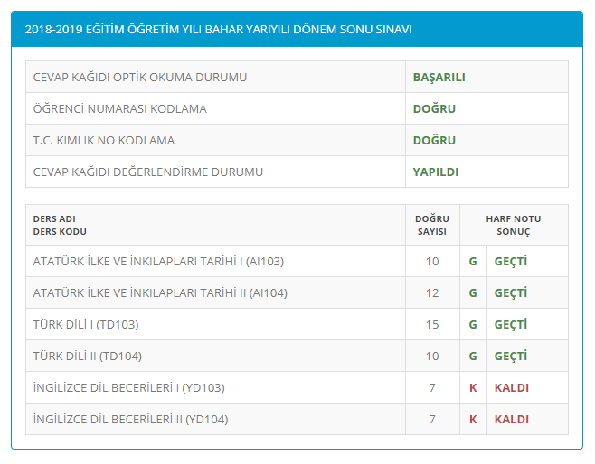 aduzem on twitter sinav sonuclari icin https t co oio1mpyfgl adresinden ogrenci giris yapin sinav sonuclarim sayfasina girin twitter