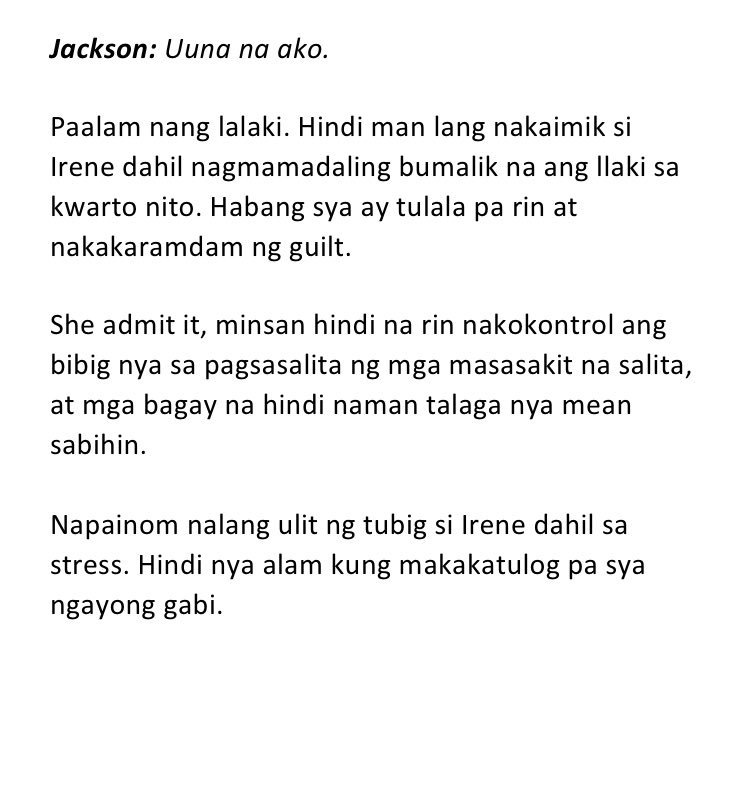 42.2because action speaks louder than words Irene... tapos yung words mo pa mapanakit, double kill na si Jackson #RedVelvet  #GOT7   AU #JackRene