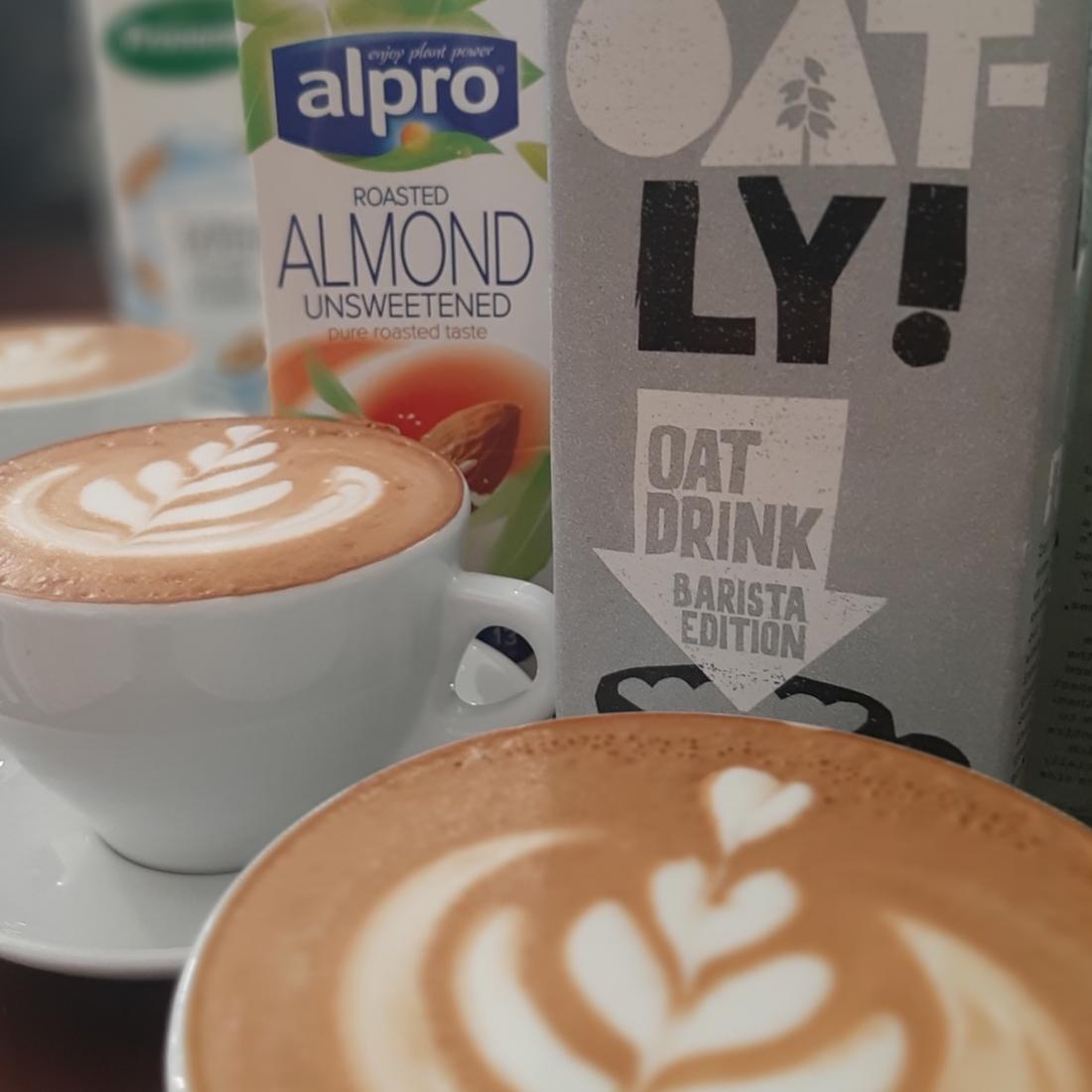 Today is #WorldMilkDay.

Did you know that we have Almond, Soya and Oatly options in all Butlers Chocolate Cafés?
What's your go to?

#Milk #Oatly #Almond #Soya #Milktypes