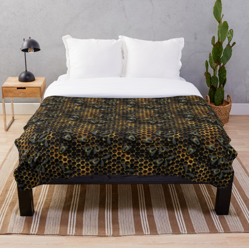 MooseDisco's tweet photo. Been going a bit mad for these throw blankets lately... this one looks a bit sticky... #Bee #Hive #Honeycomb Pattern with Bumble Bees Throw Blanket https://t.co/cKvK2l3PmF
#beekeeping #beekeeper #blessedbee #honey #honeybee #bumblebee #beehive #bees #beekeeping #honeybees #nature https://t.co/GGKuE4kttn