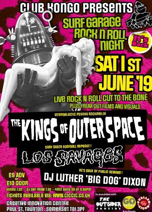 Tonight. #psychobilly #clubkongo   #rocknroll #kingsofouterspace