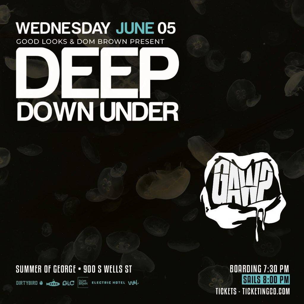 RT: June 5th Dom Brown <a href="/goodlookschi/">Good Looks Chicago</a> Host our <a href="/farriswheel/">Gene Farris</a> Family GAWP for two Fun Events DEEP DOWN UNDER on the summerofgeorge 8pm-Midnight then the AFTERPARTY At Electric Hotel 11-4am 😎#teamfw🎡 #farriswheelrecordings #gawp #electrichotelchicago #summerofgeorge #ElectricHotel