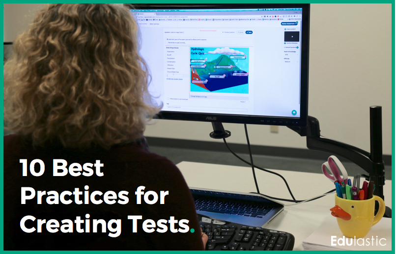 Edulastic's tweet photo. The end of the year is a great time to visit assessments and adjust them for next year. Here are some tips for making sure your assessments are top notch.
10 Best Practices for Creating Tests https://t.co/fMDMXwNriR
#pedagogy #testprep #testwriting #satchat https://t.co/wWUCX0YYhb