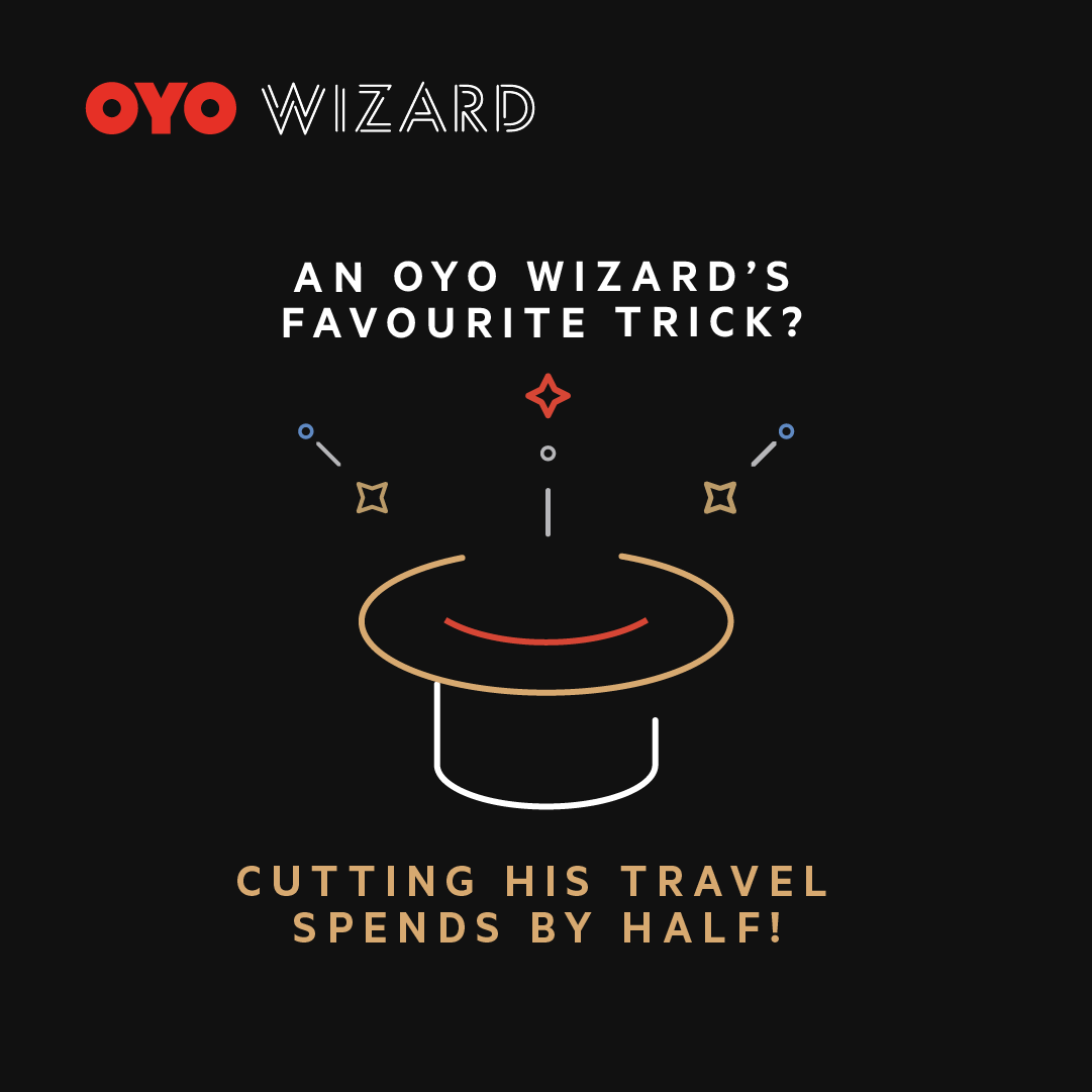 oyorooms's tweet photo. Forget your worries about bills when you’ve got the power of #OYOWizard. With amazing offers and deals, make the most of your travels. To get #OYOWizard now, click here: https://t.co/E0Tr5TcpXC
#OYOTravels #magic #membership #travel #travelgoals #savings https://t.co/U7mZh5hMae