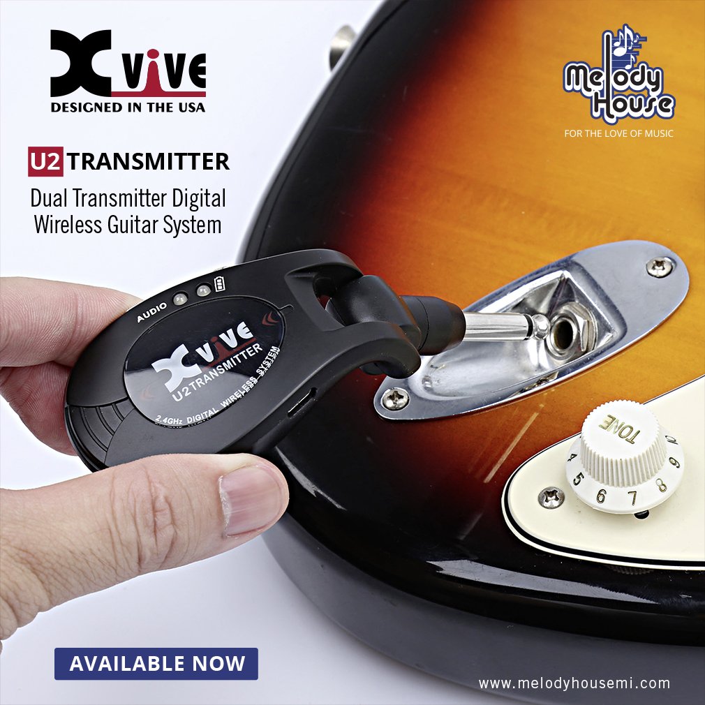 melodyhousemi's tweet image. Xvive U2 guitar system features digital wireless technology that delivers incredible audio quality, simple setup, and is extremely reliable for any gigging musicians.

melodyhousemi.com/brand/xvive

#xvive #wirelessguitarsystem #dualtransmitter #dubai #uae #guitarists #guitar