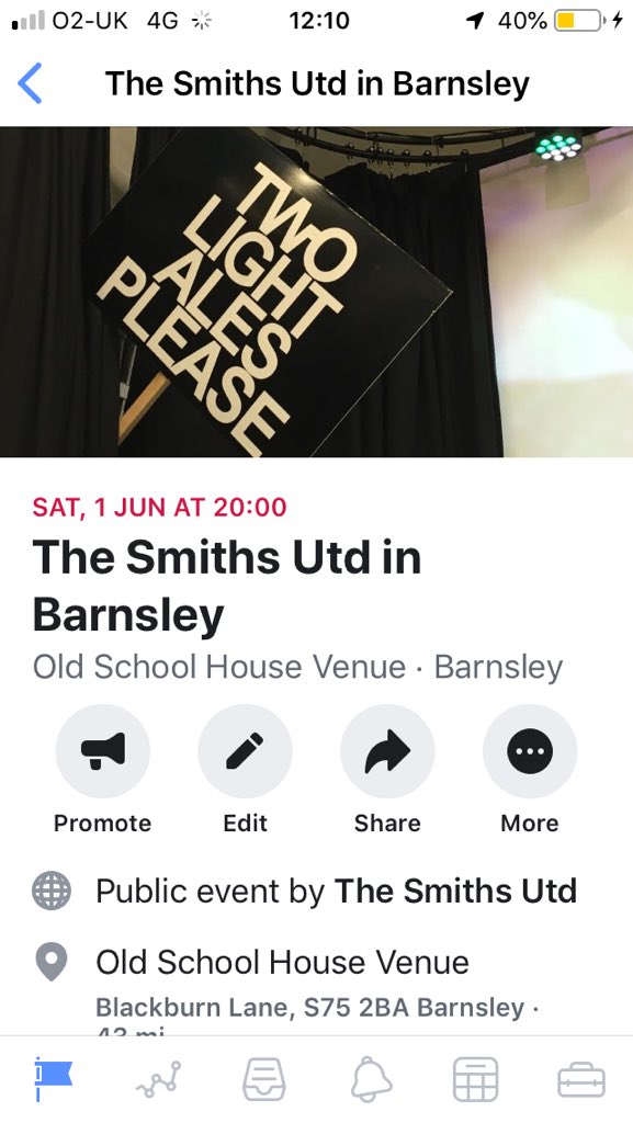 Tonight #oldschoolhouse #barnsley #thesmiths #morrissey #johnnymarr #Yorkshire