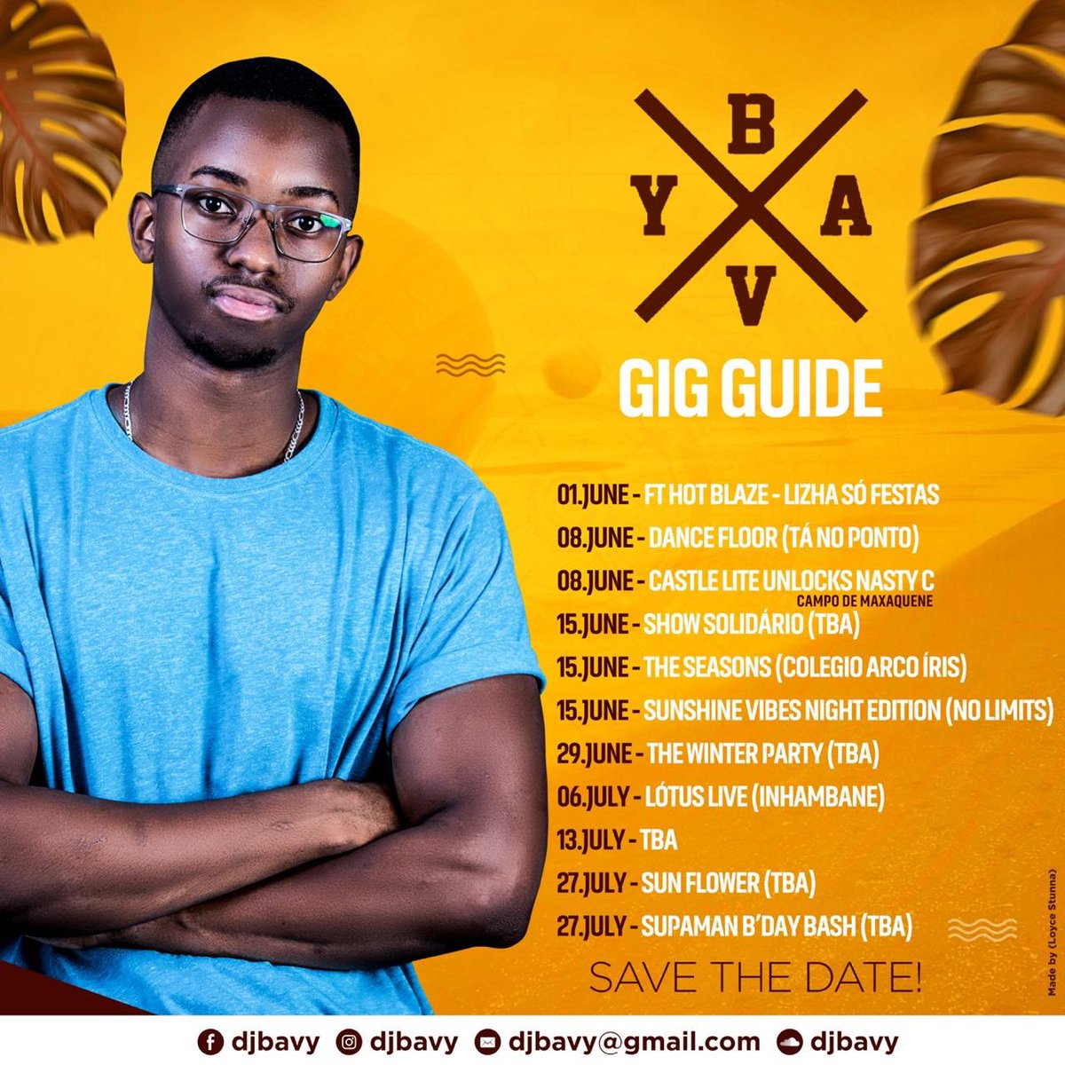 Djbavy's tweet photo. Temos uma nova jornada para este mês e o próximo. Espero contar contigo.
#seeyouthere #gigguide #dj #mozambique #Bavy https://t.co/M0pyPzAbKx