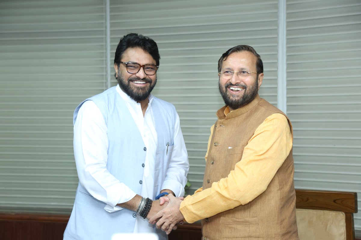 Moef Cc Twitterissa Shri Prakash Javadekar Today Took Charge As