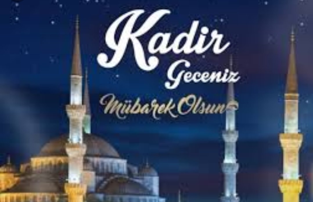 Bin aydan daha hayırlı olan bu gece, tüm islam aleminin af ve mağfiretine nail olur inşallah.