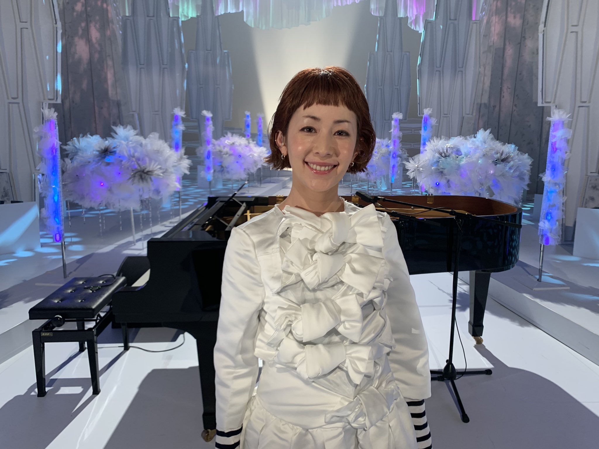 Kaela Staff Music Fairご覧頂いた皆様 ありがとうございました Btterfly 木村カエラ Musicfair 衣装可愛い ウェディングドレスみたい T Co Bwmsafq5jg Twitter