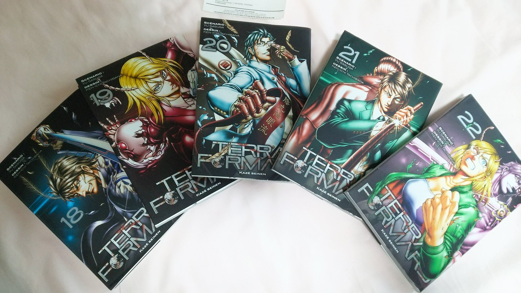 しばきち フランス版テラフォーマーズ届いたぞ カッコイイ カバー裏脱いでたやったー ヾ Gt W Lt ﾉｼ T Co W2jgdvjyo8 Twitter