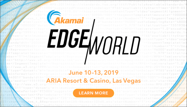 CoreyZehnder's tweet photo. Time is running out. Register by May 22, 2019, to get $300 off and best hotel rate. #EdgeWorld2019 @Akamai #EdgeWorld2019 #cybersecurity https://t.co/cgOKXeU751 https://t.co/EENW2e3C1h