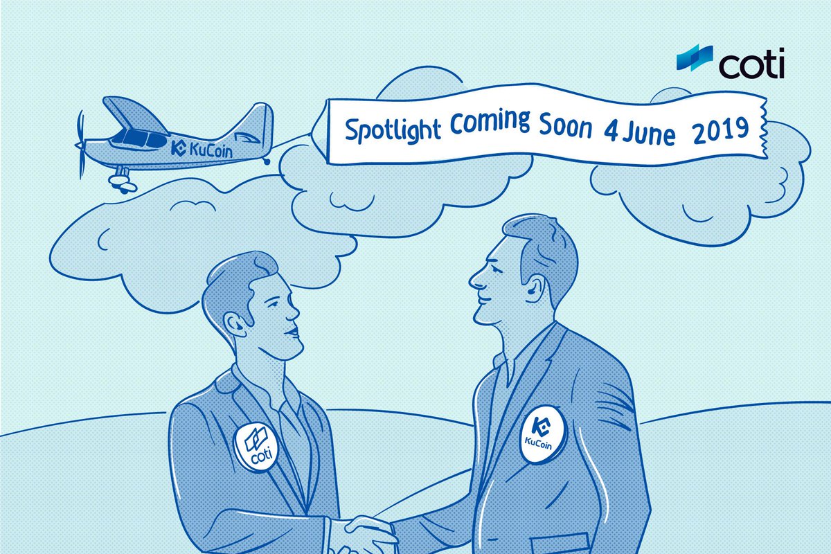 COTI to launch IEO on KuCoin Spotlight on June 4th bit.ly/2EkdWQl
<a href="/kucoincom/">KuCoin</a> <a href="/KuCoinUpdates/">KuCoin Updates</a>