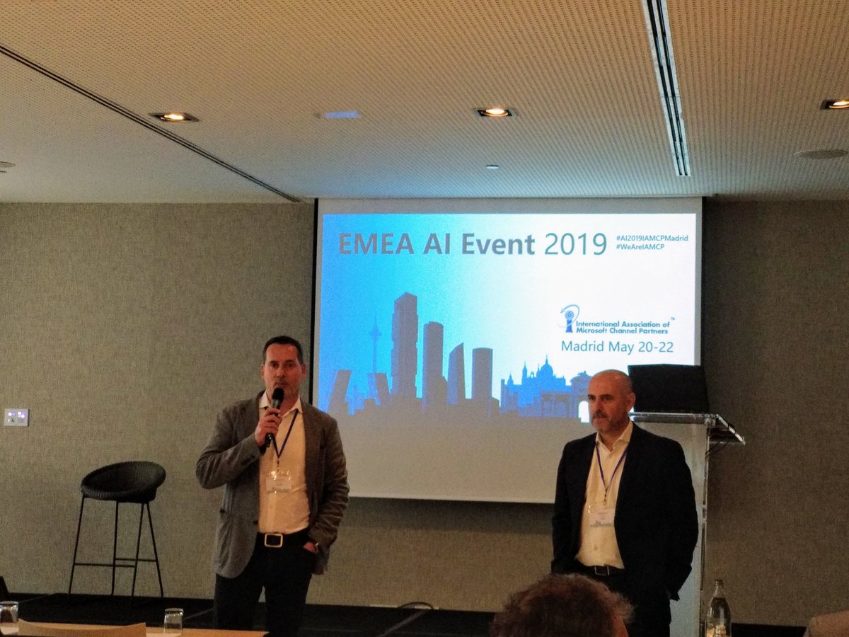 tokiota_IT's tweet image. Hoy nuestro COO @michielvvliet inaugura 3 días de evento sobre #AI organizado por @IAMCP_Spain Let&apos;s go! #weareiamcp #AI2019IAMCPMADRID