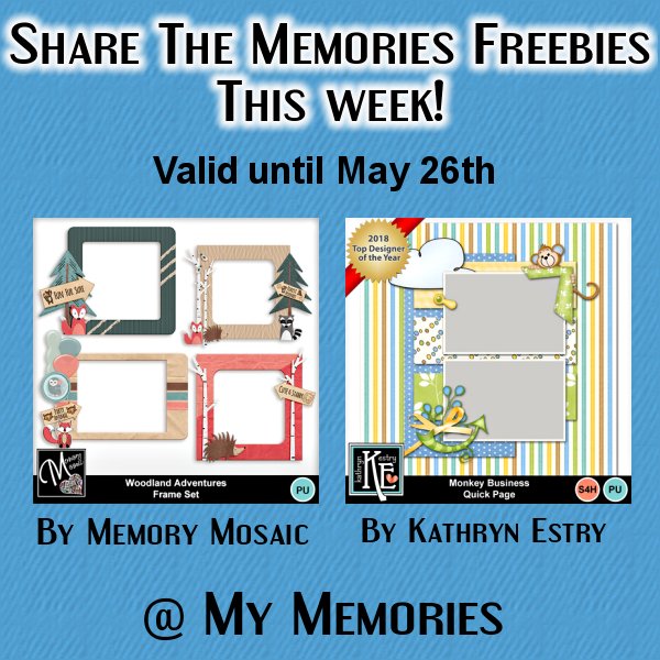 LLLCreations's tweet photo. NEW Share the Memories #FREEBIES!
Valid to May 26
Get these awesome woodland frames here https://t.co/QTFbNe2e44
& get this pretty quick page here https://t.co/QNfH8AzEsE
#scrapbooking #digitalscrapbooking #freebie #digiscrap #free #LLLCreations #scrapbook #scrapkits #scrapkit https://t.co/q1XP8gK4Qp