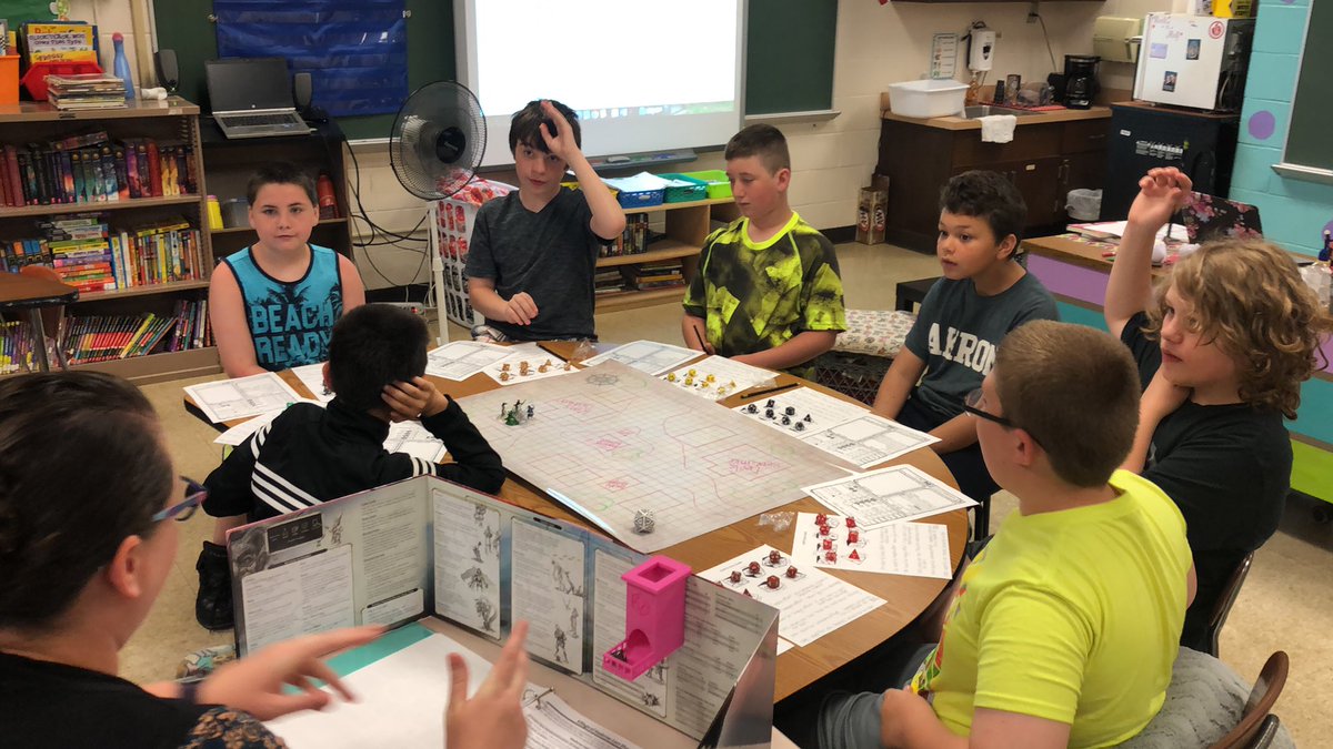 BrookColts's tweet image. Dungeons and Dragons #experienceweek2019 #BrookColts