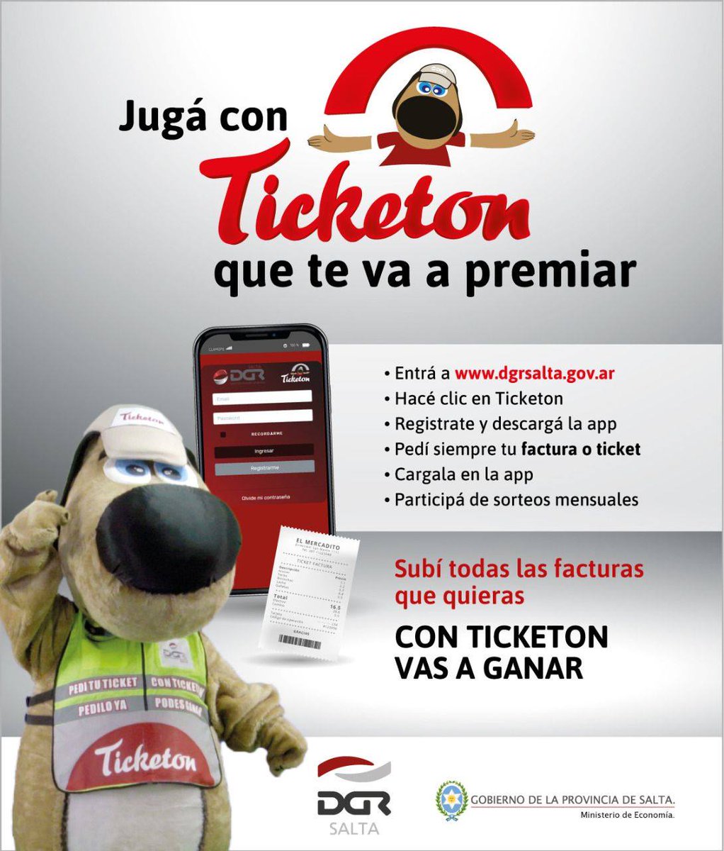 Dgr Salta On Twitter Atencion Se Viene El 2do Sorteo De Ticketon Este Miercoles 22 A Las 11 00 De La Man En La Plazoleta Iv Siglos Se Realizara El 2 Sorteo Del Ano
