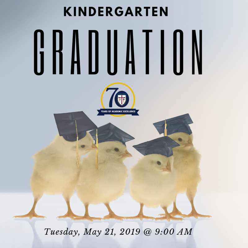 SJDSTXK's tweet photo. Kindergarten Graduation begins at 9:00AM. https://t.co/I327y1jdI3