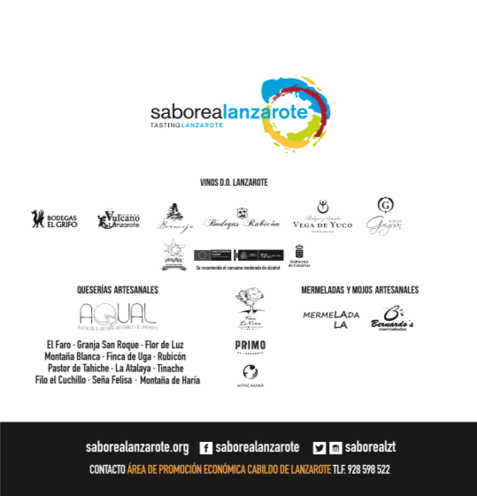 saboreaLZT's tweet photo. Empresas presentes en el stand de Saborea Lanzarote en el VI Salón Gastronómico de Canarias del 21 - 23 de mayo ¡Gracias a todos estos productores por contribuir a la promoción de isla y poner en valor los productos originarios y de calidad de #Lanzarote!. ¡Buena feria! https://t.co/TN0SA2FNwe