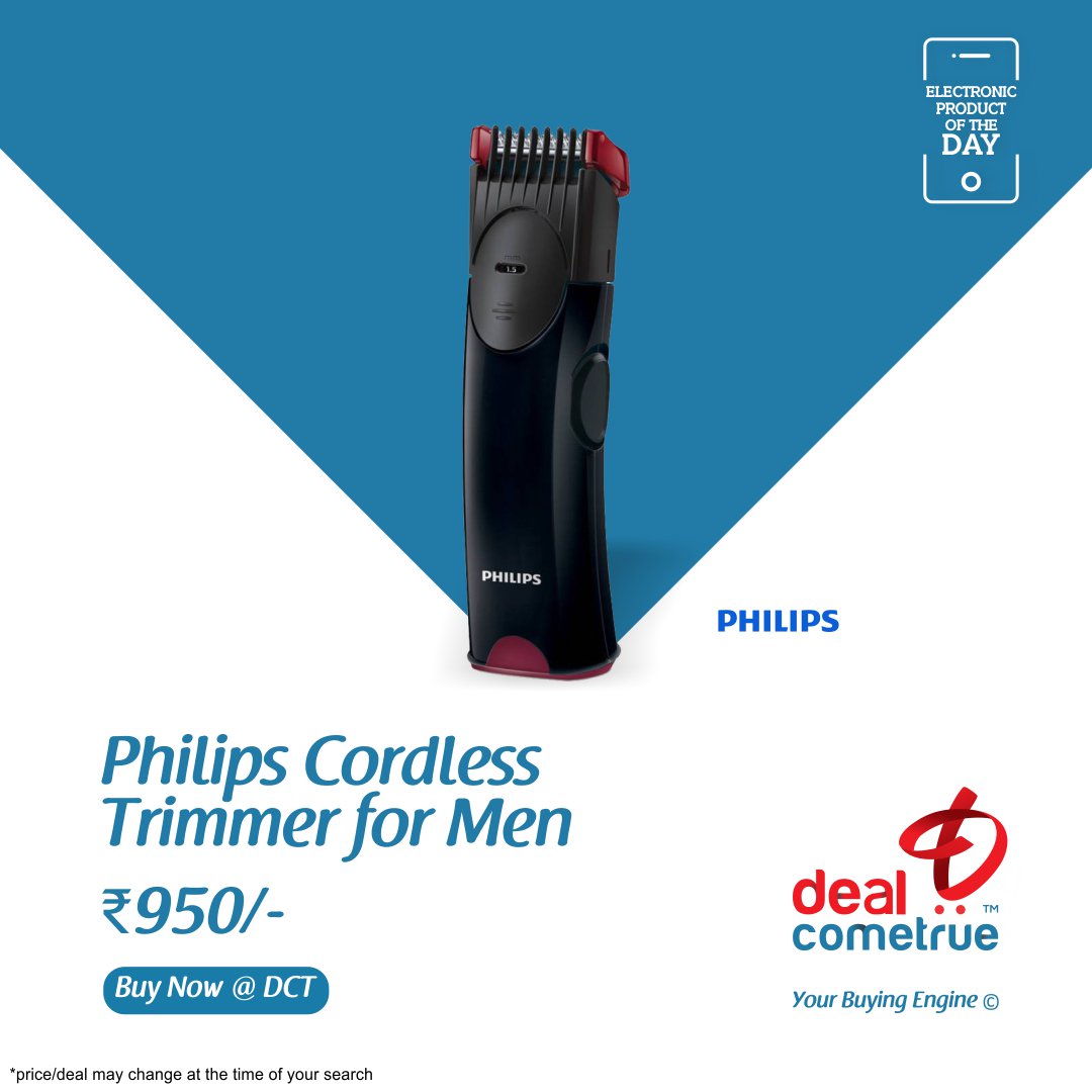 buying_engine's tweet image. Electronic Deal Of The Day

Buy Philips BT1005 Cordless Trimmer for Men @ DealComeTrue

Shop Now@ fkrt.it/E75C6QNNNN

#ElectronicDealOfTheDay #Philips #CordlessTrimmer #Trimmer #BuyAtDCT #OnlineShopping #MarketPlace #ShopNow #Ecommerce #DealComeTrue #YourBuyingEngine