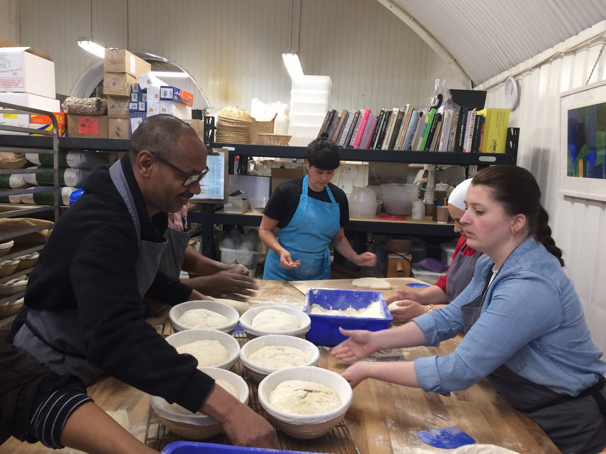 Hi everyone! We were baking our first loaves at Just Bread this week. 

Why not read more on our blog... tinyurl.com/y6mturj4

<a href="/refugeecouncil/">Refugee Council 🧡</a> <a href="/e5roasthouse/">e5roasthouse</a> <a href="/e5bakehouse/">E5 Bakehouse</a>