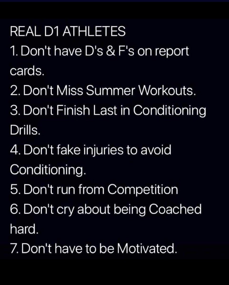 TaureanMedina9's tweet photo. HAVE THESE ATTRIBUTES BEFORE YOU CRY ABOUT NOT GETTING ANY D1 Offers . IJS
#TheNewPace #300Boyz #ShockTheState #ConquestOf4A https://t.co/ExEiwUsh4S