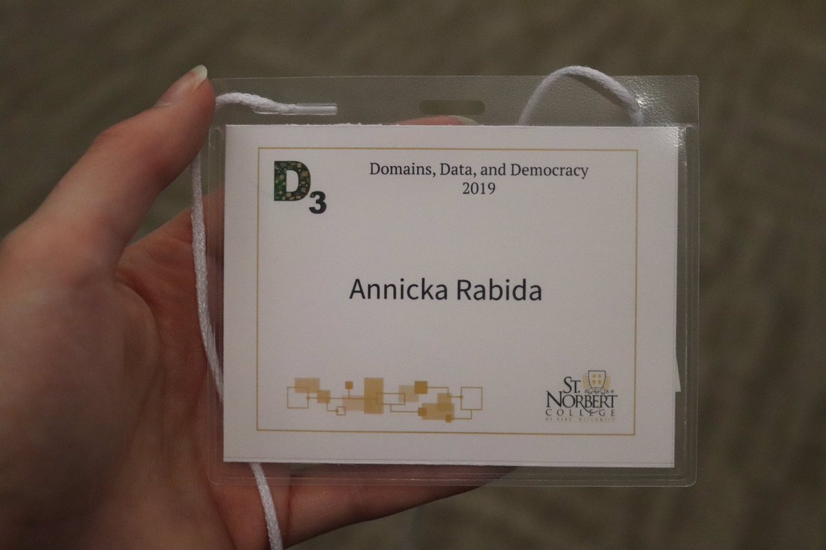 RabidaMedia's tweet photo. Excited to be attending the D3 conference where I helped design the logo and helped put together the stair decal, presentation, and name tags! #D3SNC #T3SNC https://t.co/kHnWAPs0QW