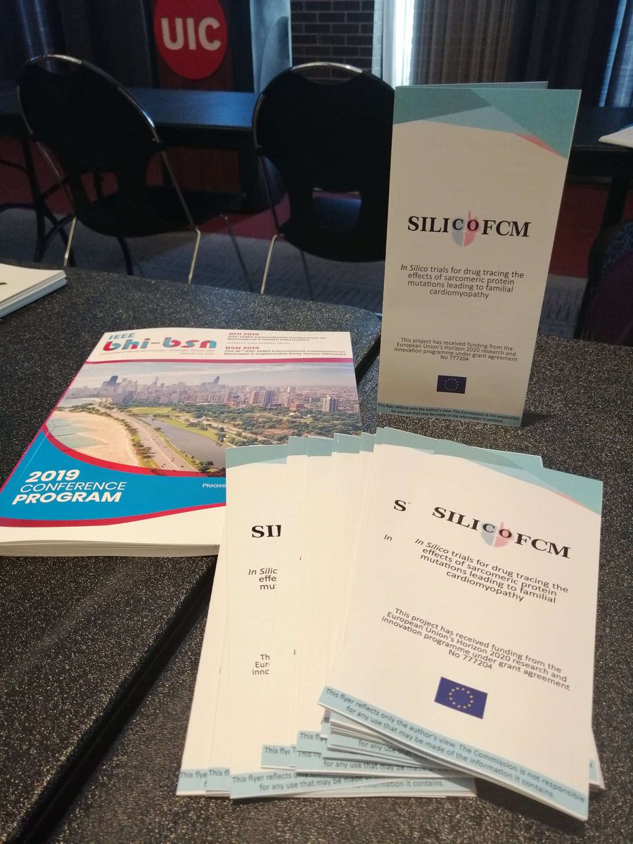 silicofcm's tweet photo. Live from Chicago!
IEEE-EMBS International Conference on Biomedical and Health Informatics (BHI) in Chicago, USA, has just started!
#BHI19conference
#silicofcm #H2020 #science #innovation #bioengineering #sciencecommunication https://t.co/XkZkIC5A0s