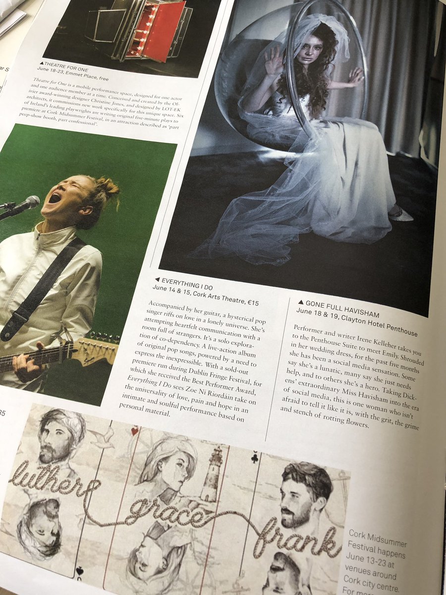 Pick up the fab new edition of @totallycork for the inside scoop on their top picks from our 2019 programme! #Midsummer19 #CorkLike