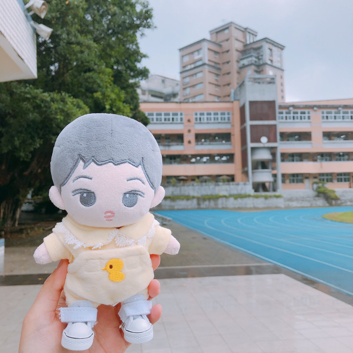 ang_lin2's tweet photo. 앙린이 린커우 가다🏫💜

#꼬앙린
#라이관린인형 https://t.co/drDrofBh5n