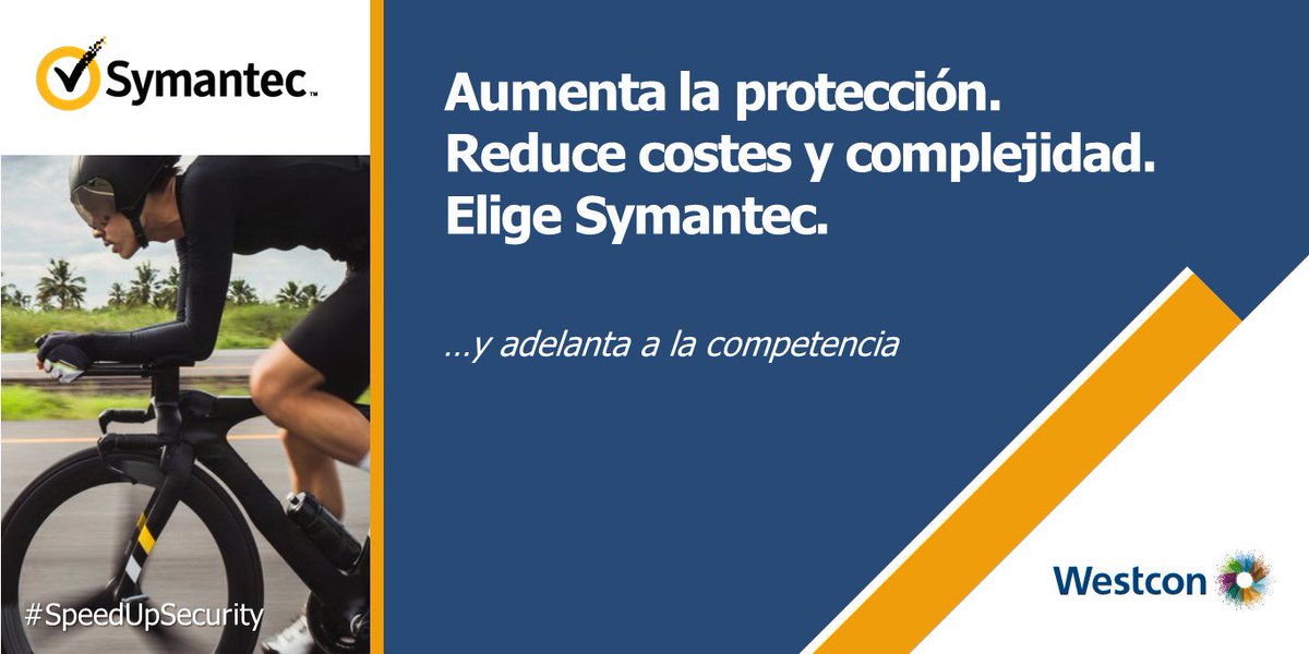 WestconEspana's tweet image. Nuevos webinars de @symantec en @WestconEspana 👉 30 de mayo: Symantec Endpoint Protection 15 (SEP) Conoce la mejor tecnología para una #protección completa del #endpoint. Otros webinars e inscripción: ow.ly/JELM50uj6ic 
#SpeedUpSecurity #Symantec #Westcon