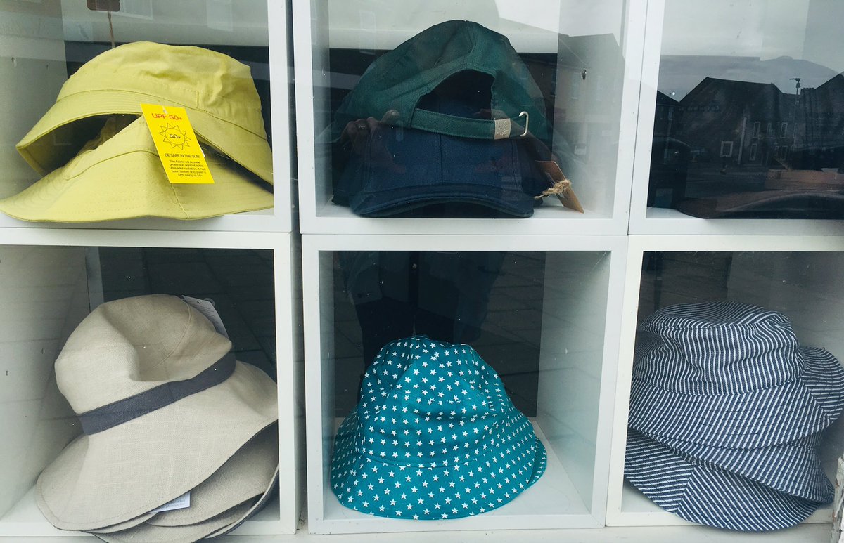 Heading to the Farne Islands and forgotten your hat? Don’t worry, our National Trust shop in Seahouses has a fine selection of hats in all shapes and sizes. #articterns #farneislands