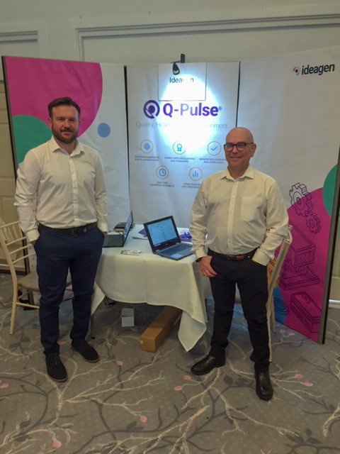 Ideagen_'s tweet photo. We're all set up for this year's @TtlSupplyChain Summit in Heythrop Park! Join Paul and Matt at our stand where they'll be on hand to talk about supply chain quality and safety management, as well as best practices within the industry #TSCSummit https://t.co/6NL760uy2W