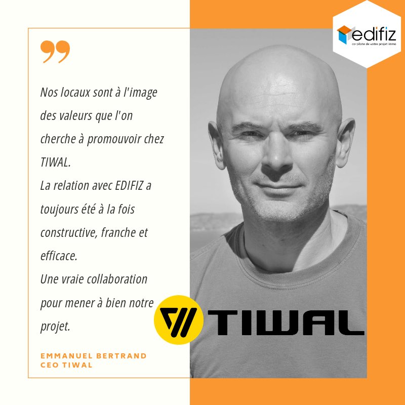 [Témoignage] 
Accompagner et satisfaire nos clients sont nos priorités.
Merci à toute l’équipe de <a href="/tiwalteam/">Tiwal</a>  pour leur confiance.
#Bretagne #collaboration #entreprises #Vannes
