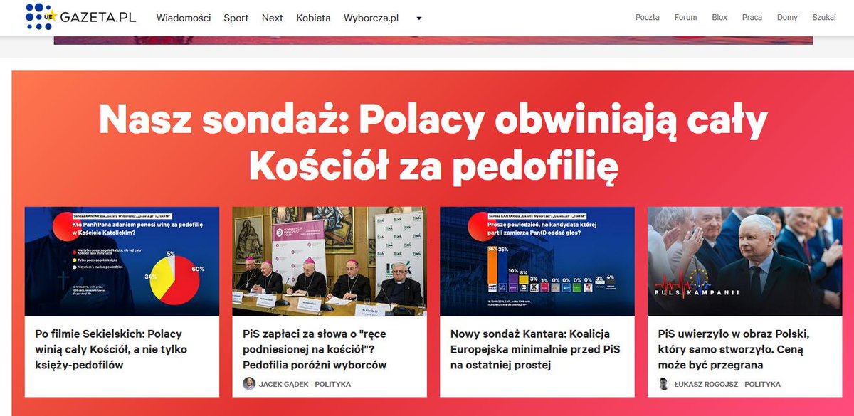Ewidentnie rozpoczęła się operacja "Irlandia II". Ale oczywiście nie chodzi, o to by oczyścić rzymski kościół według Słowa Bożego, tylko by po chrześcijaństwie w Polsce została spalona ziemia.