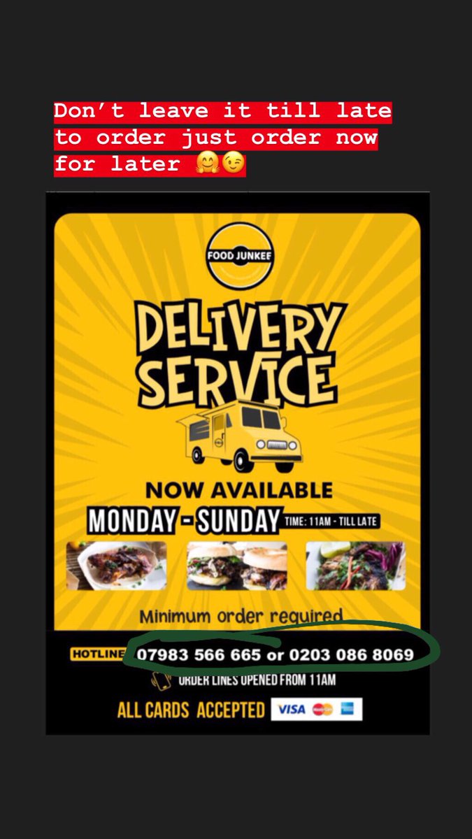 foodjunkeevan's tweet photo. Menu for you &amp; order number 07983566665 ❤️ #foodjunkeevan  ready to serve you 🥇 The people’s choice 🏆 https://t.co/eqtC917KOY
