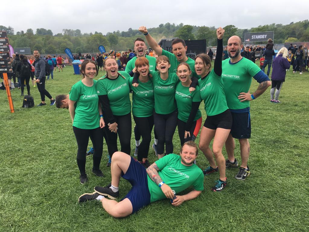 PacesetterSport's tweet photo. This weekend a team of Pacesetters become Tough Mudders 💪💪...an amazing team event and we smashed it 💚🥳
.
.
.
#toughmudder #toughmudderuk #muddy #mudislife @tough_mudder https://t.co/pWn15igZAT
