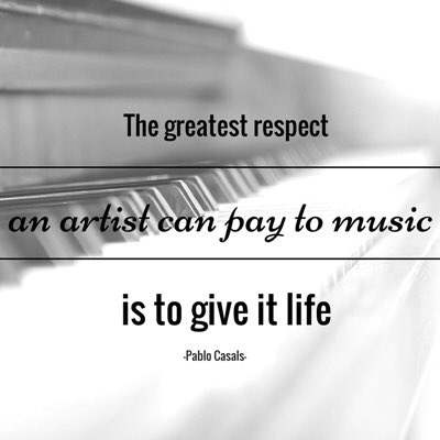 EllesOver's tweet photo. “The greatest gift an artist can pay to music is to give it life.” - Pablo Casals
• 
•
•
•
•
#musicmonday https://t.co/ve4t2Bnn2Y