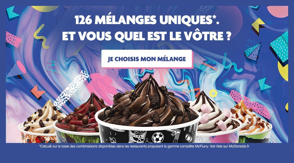 OSFUBouffe's tweet photo. McDonald’s : De nouvelles possibilités de personnalisation de McFlurry en France https://t.co/1wrouG6p0f https://t.co/3pMJnWq35a