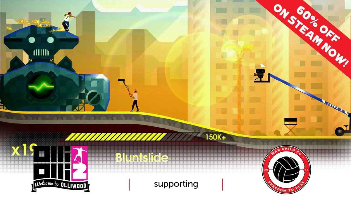 WarChild_Gaming's tweet image. Last chance to pick up some great #indiedev games from @_rese, @Roll_7, @danthat &amp;amp; @mode7games as part of the #WarChildFC Sports Charity Sale!

+ a % of developer proceeds go to supporting children affected by conflict!

Hurry, deals end today!
bit.ly/2H8CHAM