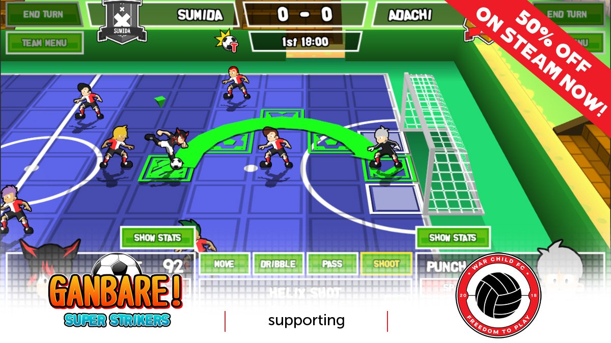 WarChild_Gaming's tweet image. Last chance to pick up some great #indiedev games from @_rese, @Roll_7, @danthat &amp;amp; @mode7games as part of the #WarChildFC Sports Charity Sale!

+ a % of developer proceeds go to supporting children affected by conflict!

Hurry, deals end today!
bit.ly/2H8CHAM