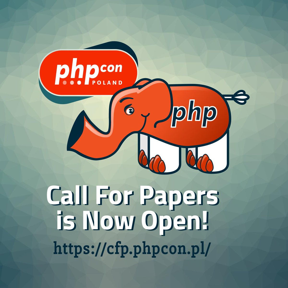 PHPConPoland's tweet image. Did you know that #phpconpoland comes back this year?
Today the #callforpapers has started and #english talks are appreciated too!
Think about and share your ideas under cfp-en.phpcon.pl. The deadline is on July 10th.