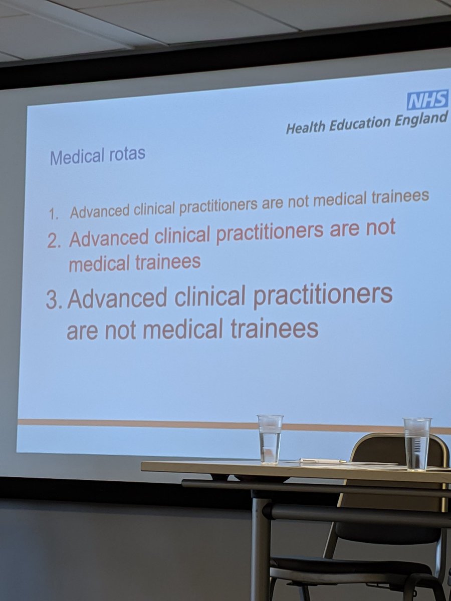 Good to hear Colin Morgan say this but not sure it always feels this way in practice.....future plans should be based on high quality clinical offer not as a reaction to the crisis in paediatric medical recruitment #childrensacp