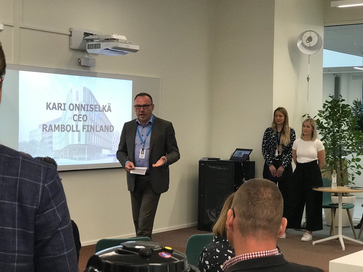 ccamillafin's tweet photo. #RambollChallenge kicked off with 9 inspiring urban planning and buildings startups. Looking forward what kind of joint opportunities will be found during the week! @ramboll_fi @8BitSheep @moprim_ltd @MappleAnalytics @r8technology @TopDataScience @emooter @CHAOSarchitects https://t.co/23Pm6RuUwF