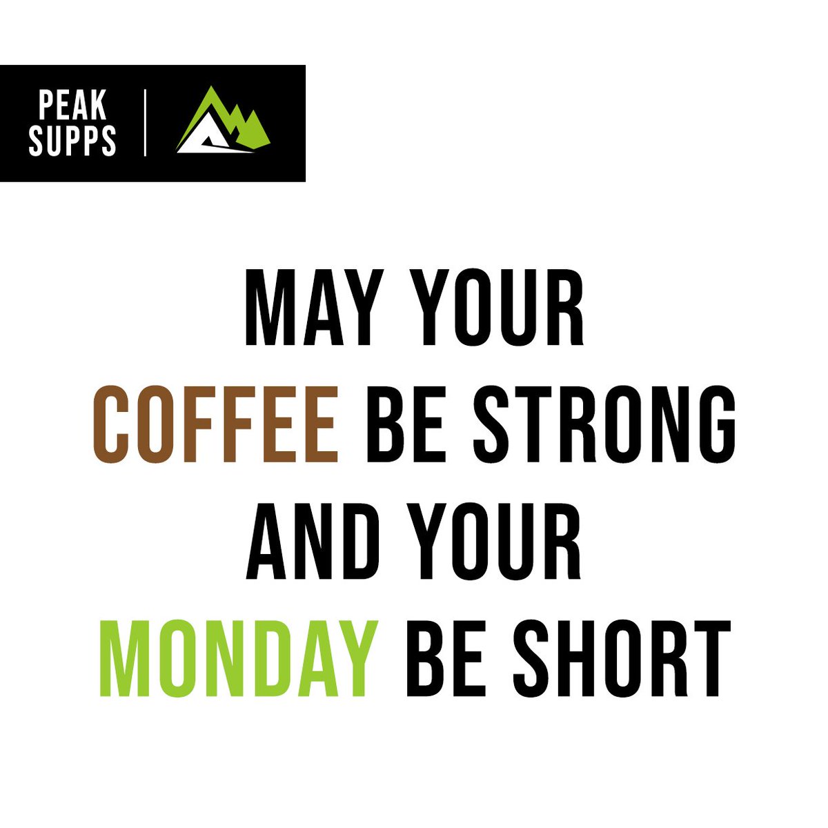 PeakSupps's tweet photo. Was there ever a truer quote? ☕
We'll have 4 extra shots please 😜
#coffee #mondaymotivation #newgoals #training #motivation #diet #fitness #hiit #weightloss #musclegain #qotd #ukfitness #uksupplements https://t.co/fGdHKkyk43